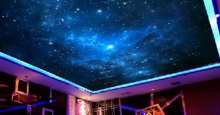 Натяжной потолок звездное небо Старый Оскол, цена от 5139 руб.